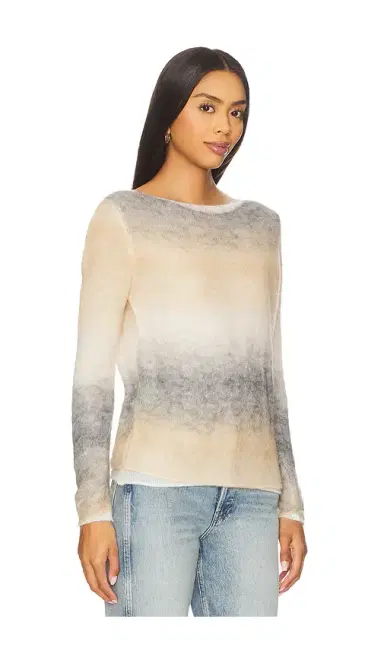 Line & Dot Abstract Ombre Sweater | Thumbnail 2