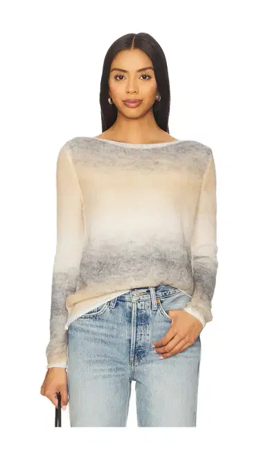 Line & Dot Abstract Ombre Sweater | Thumbnail 1