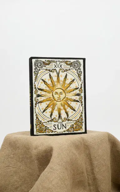 Olympia Le-Tan The Sun XIX Book Clutch - Black - OS | Thumbnail 4