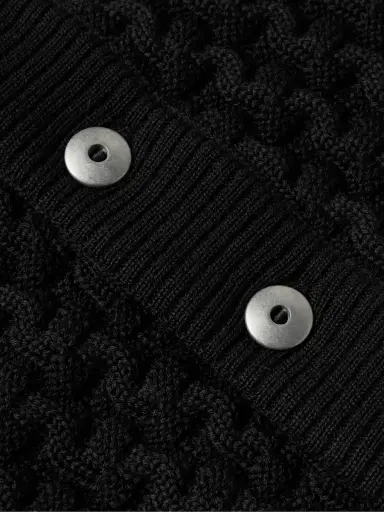 S.N.S. Herning Stark Textured Virgin Wool Cardigan - Men | Thumbnail 5