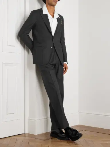 De Petrillo Napoli Virgin Wool Suit Jacket - Men | Thumbnail 2 De Petrillo Napoli Virgin Wool Suit Jacket - Men | Thumbnail 2