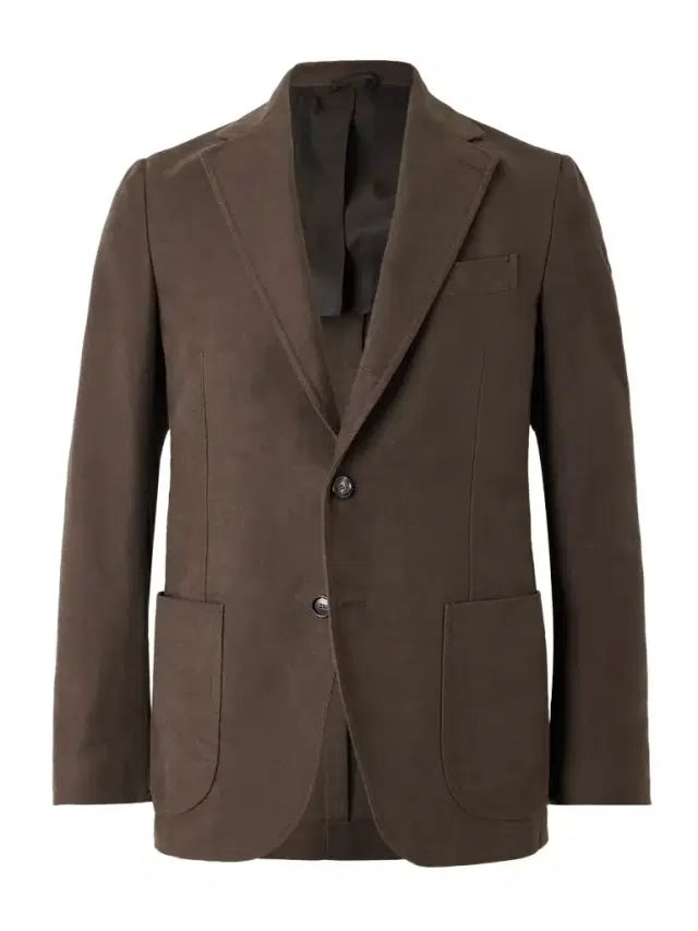 Posillipo Slim-Fit Unstructured Cotton Suit Jacket - Men