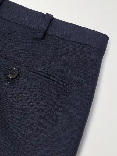 De Petrillo Slim-Leg Virgin Wool Suit Trousers - Men | Thumbnail 5