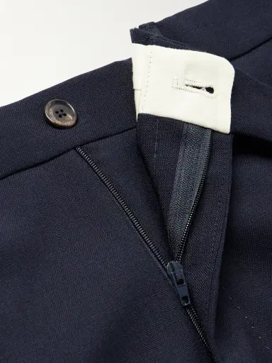 De Petrillo Slim-Leg Virgin Wool Suit Trousers - Men | Thumbnail 6