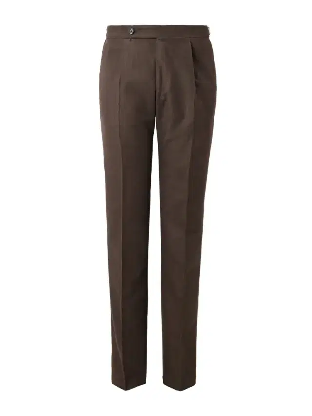 De Petrillo Slim-Fit Tapered Cotton-Moleskin Suit Trousers - Men