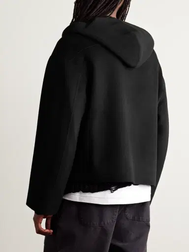 Acne Studios Doveria Double-Faced Wool and Cashmere-Blend Felt Hooded Jacket - Men | Thumbnail 3