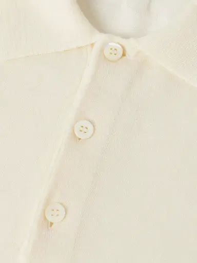Canali Slim-Fit Wool Polo Shirt - Men | Thumbnail 4 Canali Slim-Fit Wool Polo Shirt - Men | Thumbnail 4