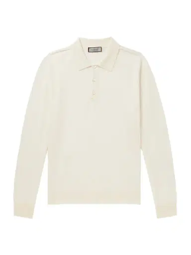 Canali Slim-Fit Wool Polo Shirt - Men | Thumbnail 1 Canali Slim-Fit Wool Polo Shirt - Men | Thumbnail 1