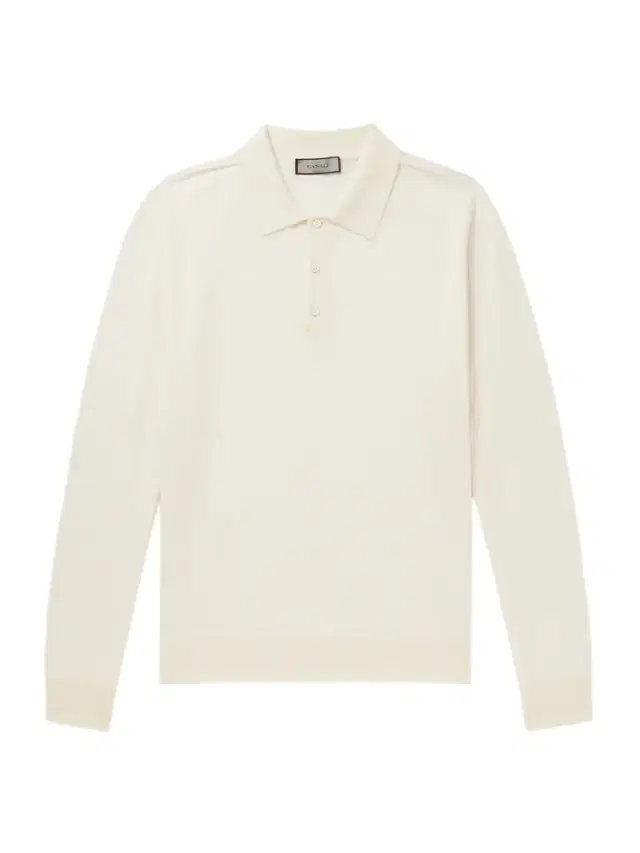 Canali Slim-Fit Wool Polo Shirt - Men