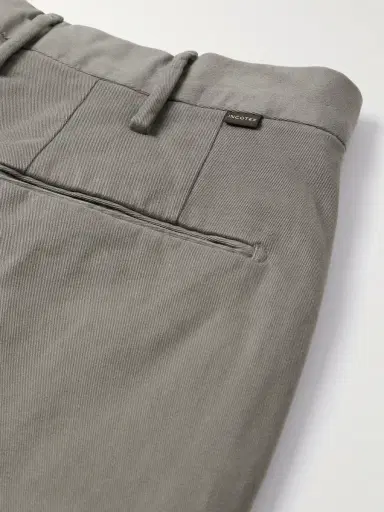 Incotex Incotex Straight-Leg Cotton-Blend Twill Trousers - Men | Thumbnail 5