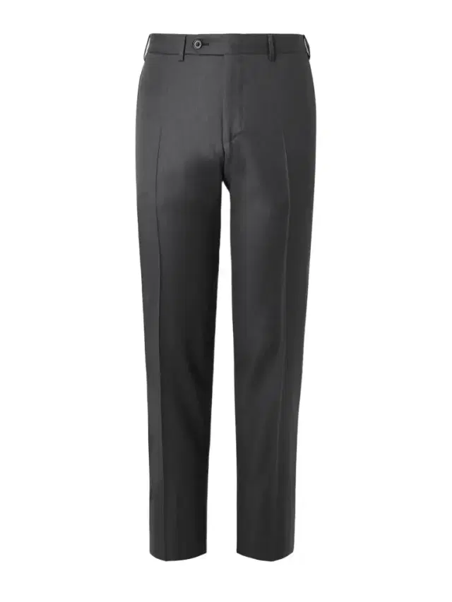 Slim-Fit Straight-Leg Super 150s Wool-Twill Suit Trousers - Men