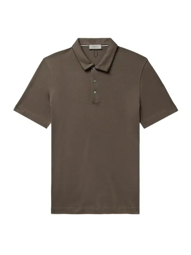 Canali Slim-Fit Cotton and Lyocell-Blend Piqué Polo Shirt - Men