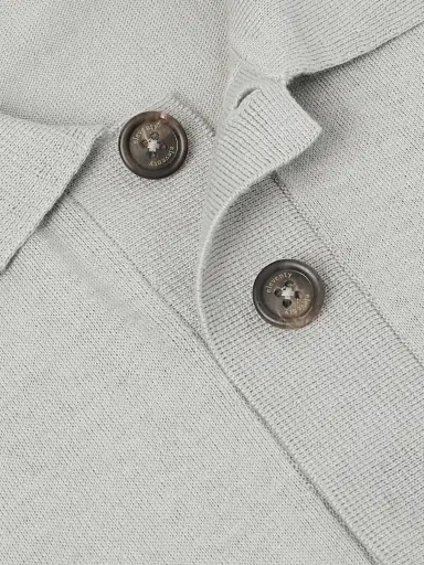 ELEVENTY Slim-Fit Cotton and Cashmere-Blend Polo Shirt - Men | Thumbnail 5 ELEVENTY Slim-Fit Cotton and Cashmere-Blend Polo Shirt - Men | Thumbnail 5