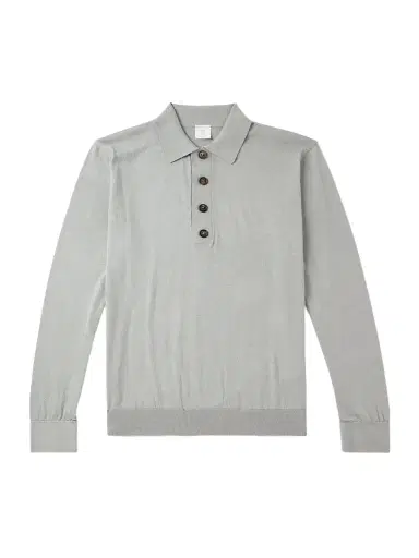 ELEVENTY Slim-Fit Cotton and Cashmere-Blend Polo Shirt - Men | Thumbnail 1 ELEVENTY Slim-Fit Cotton and Cashmere-Blend Polo Shirt - Men | Thumbnail 1
