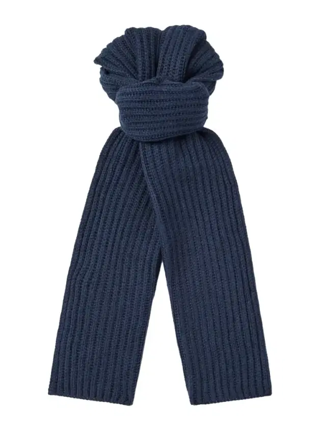 Loro Piana Ribbed Cashmere Scarf - Men