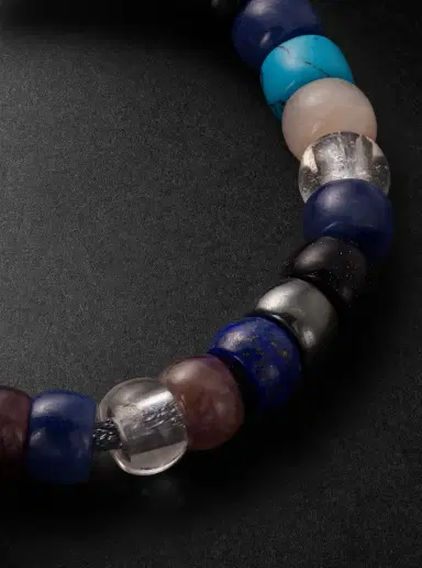 Carolina Bucci Firenze Forte 18-Karat Gold Multi-Stone Beaded Bracelet - Men | Thumbnail 4 Carolina Bucci Firenze Forte 18-Karat Gold Multi-Stone Beaded Bracelet - Men | Thumbnail 4