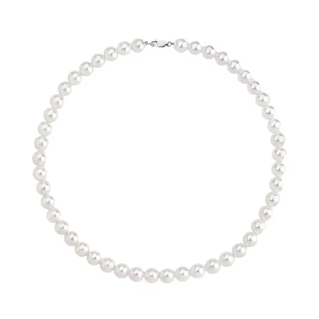Audrey Akoya Pearl Strand Necklace