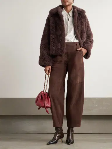 Yves Salomon Shearling Jacket | Thumbnail 2 Yves Salomon Shearling Jacket | Thumbnail 2
