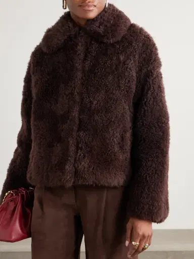 Yves Salomon Shearling Jacket | Thumbnail 3 Yves Salomon Shearling Jacket | Thumbnail 3