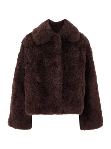 Yves Salomon Shearling Jacket | Thumbnail 1 Yves Salomon Shearling Jacket | Thumbnail 1