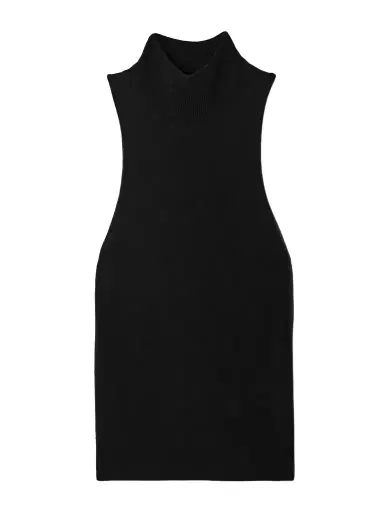 Nili Lotan Hansen Merino Wool And Cashmere-blend Turtleneck Tank | Thumbnail 1 Nili Lotan Hansen Merino Wool And Cashmere-blend Turtleneck Tank | Thumbnail 1