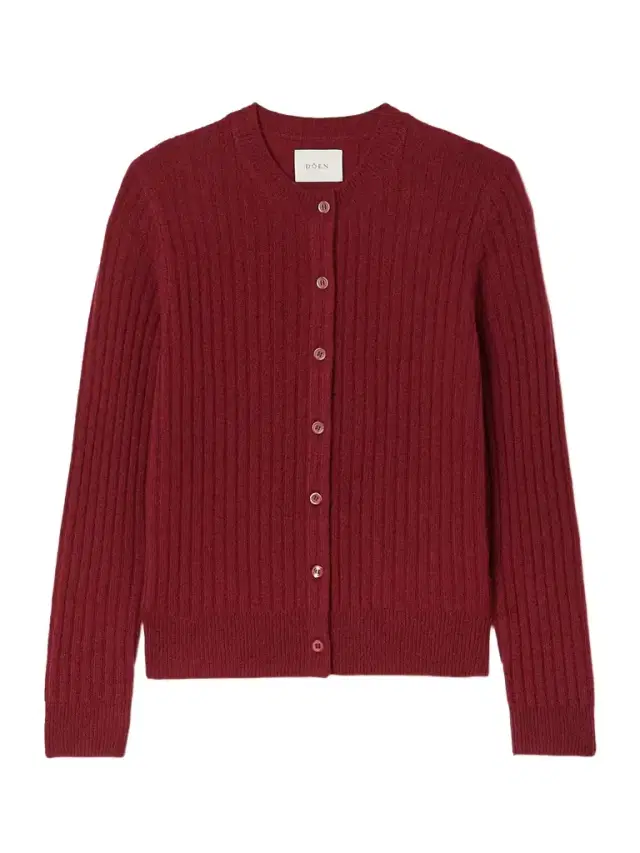 Danaë Ribbed Cashmere Cardigan