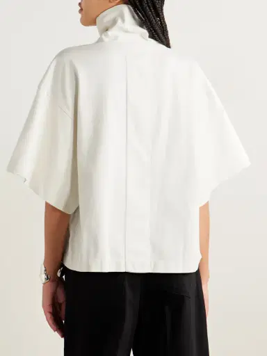 RÙADH The Orbital Organic Cotton-jersey Turtleneck T-shirt | Thumbnail 4 RÙADH The Orbital Organic Cotton-jersey Turtleneck T-shirt | Thumbnail 4