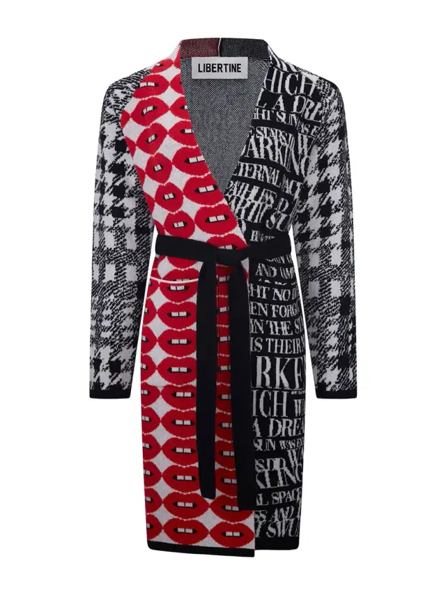Libertine Mix it Up Slim Belted Cardigan