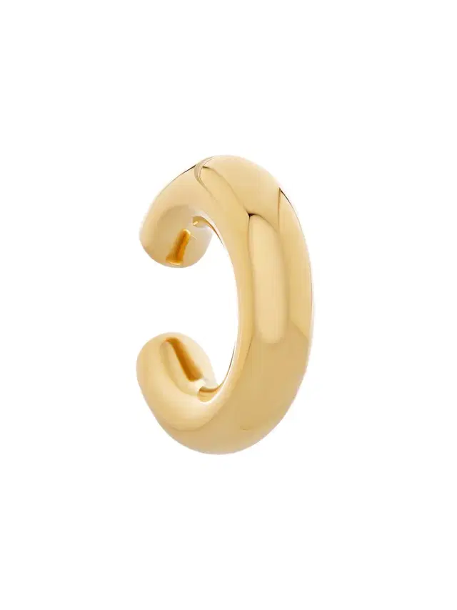 Oversized Yellow Gold Ear Cuff