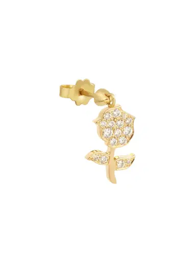 MYSTERYJOY Pavéd Rose Antique Piercing | Thumbnail 1