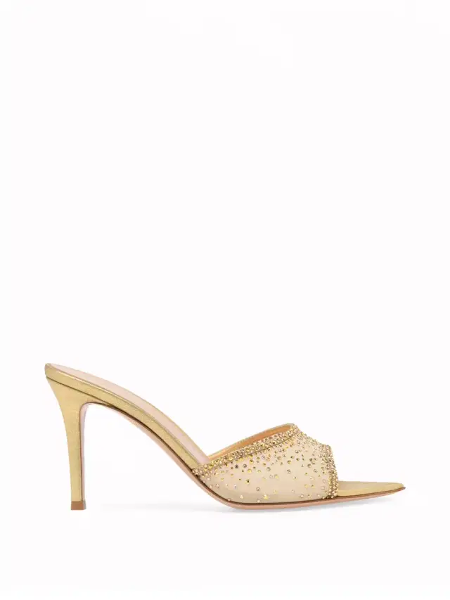 Gianvito Rossi Rania Embellished Mules