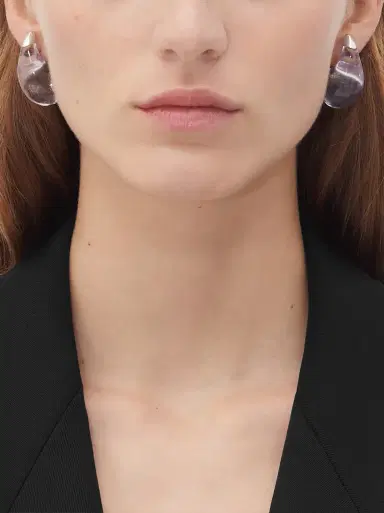 Bottega Veneta Resin Drop Earrings | Thumbnail 2