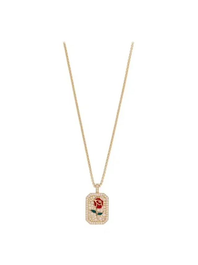 MYSTERYJOY Rose Antique Necklace