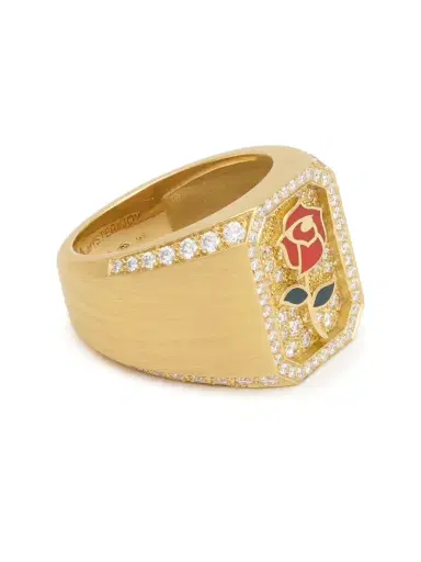 MYSTERYJOY Rose Antique Signet Ring | Thumbnail 2 MYSTERYJOY Rose Antique Signet Ring | Thumbnail 2