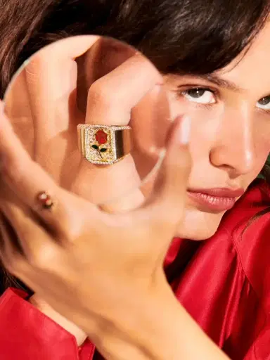 MYSTERYJOY Rose Antique Signet Ring | Thumbnail 3 MYSTERYJOY Rose Antique Signet Ring | Thumbnail 3