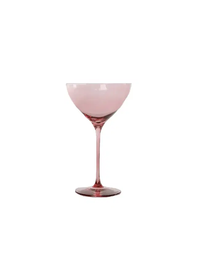 Rose Martini Glasses, Set of 6