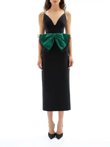 Delphine Rose Midi Dress | Thumbnail 4