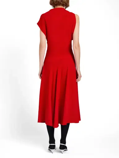 Proenza Schouler Rue Crepe Midi Dress | Thumbnail 4