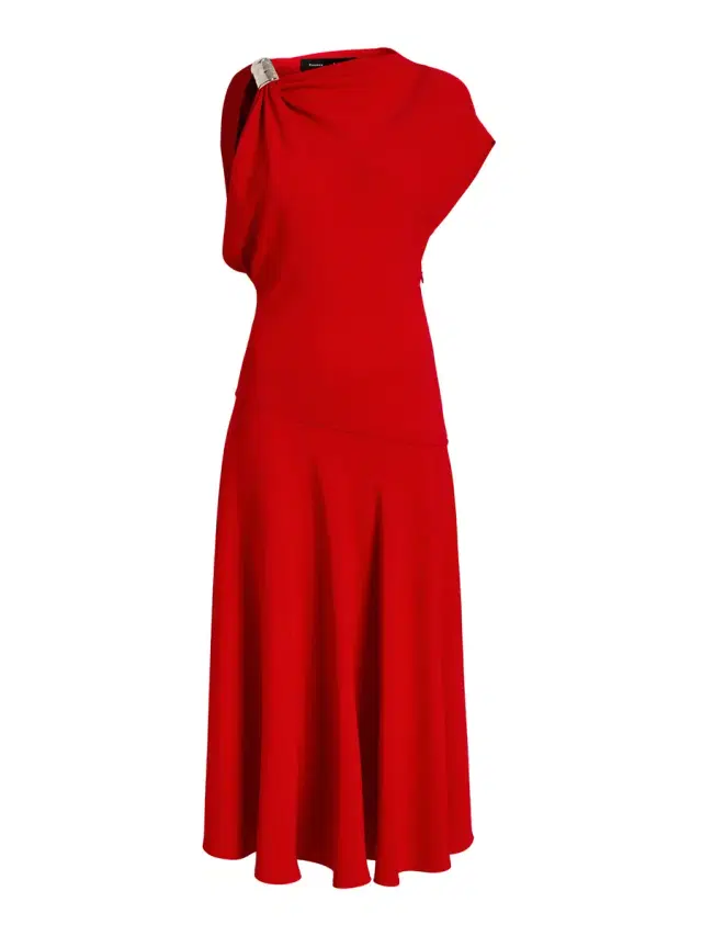 Rue Crepe Midi Dress