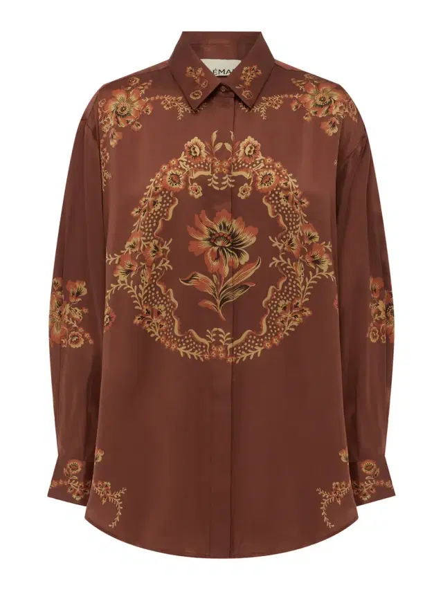 ALÉMAIS Seraphina Silk Shirt
