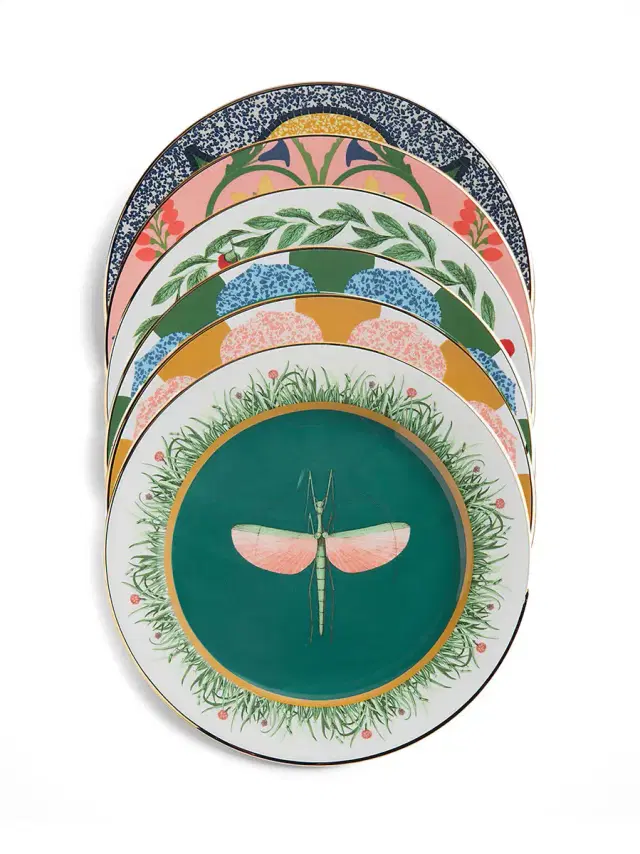 Set of 6 Dessert Plates