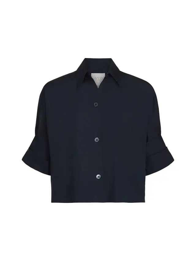 SHIRT/NEXT EX CROP SS BUTTON DOWN