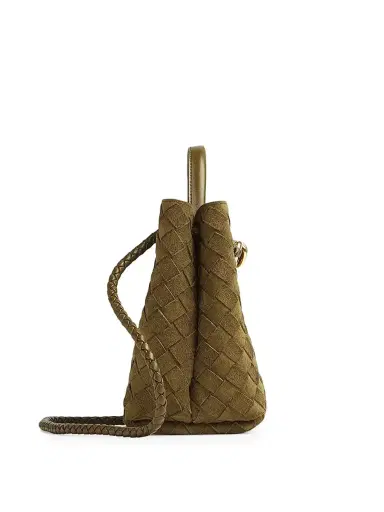 Bottega Veneta Small Suede Andiamo Bag | Thumbnail 2