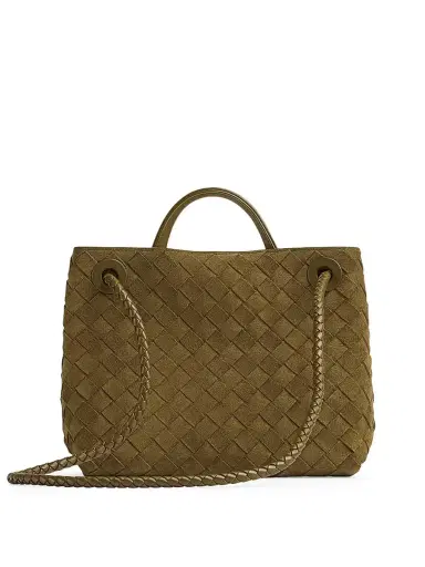 Bottega Veneta Small Suede Andiamo Bag | Thumbnail 3