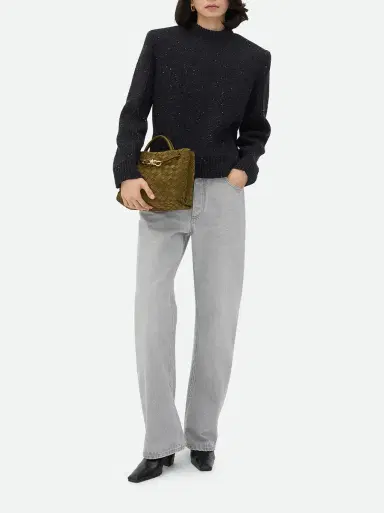 Bottega Veneta Small Suede Andiamo Bag | Thumbnail 5