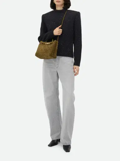 Bottega Veneta Small Suede Andiamo Bag | Thumbnail 6