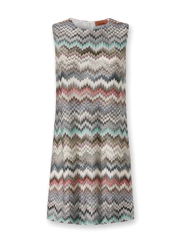 Snake-Patterned Mini Dress