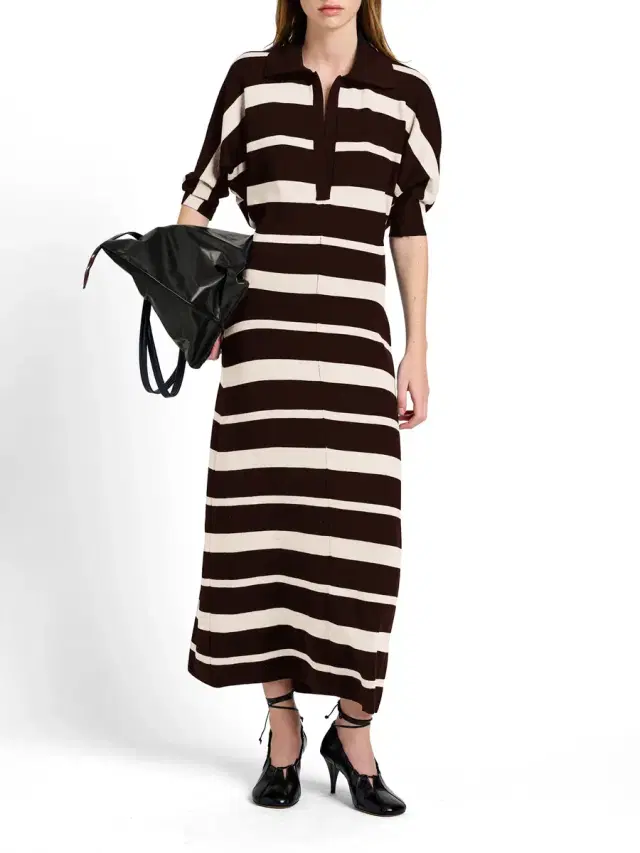 Solana Merino Silk Dress