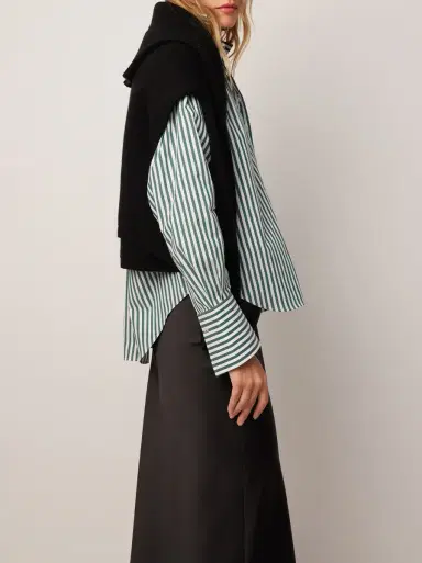 T. LINE Striped Isabel Shirt | Thumbnail 3 T. LINE Striped Isabel Shirt | Thumbnail 3