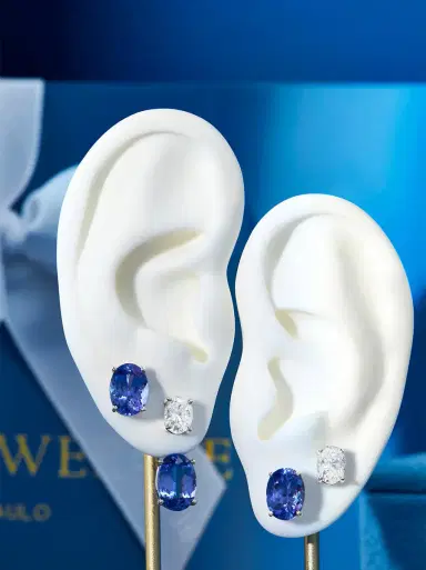 Beatriz Werebe Tanzanite Earring Jacket | Thumbnail 4 Beatriz Werebe Tanzanite Earring Jacket | Thumbnail 4